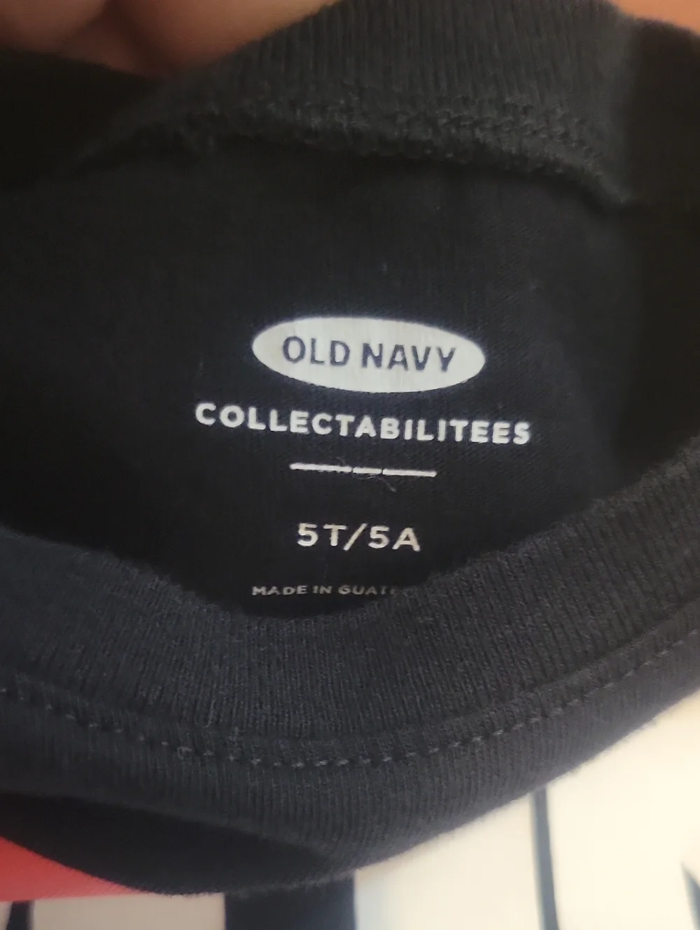 OLD NAVY Collectible T-Shirt Black Size 5T